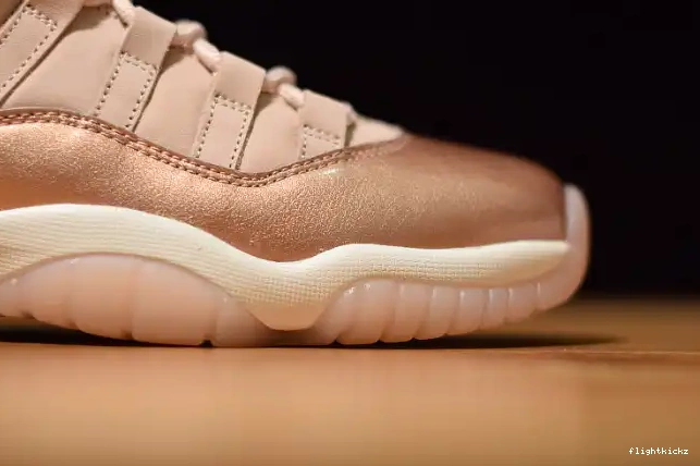 AH7860-105 GS Low Air Jordan 11 Rose Gold 0701